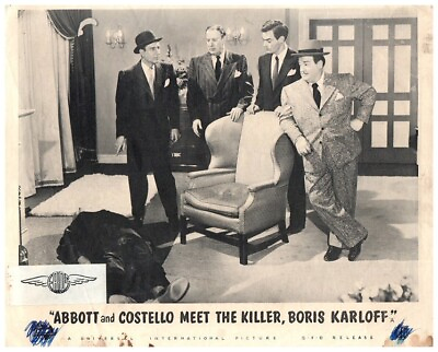 #ad Bud Abbott and Lou Costello Meet the Killer Boris Karloff Dead Body 1949