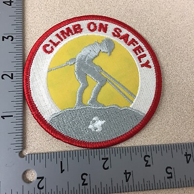 #ad Climb On Safety Boy Scout Of America Patch PA5