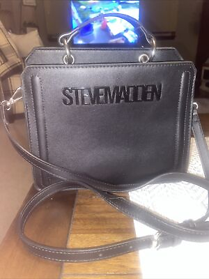 #ad Steve Madden BEVELYN Satchel Crossbody Bag Purse Handbag See All Pics