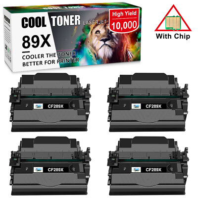 #ad With Chip Toner CF289X 89A 89X Compatible With HP MFP M528dn M507x M507n Lot