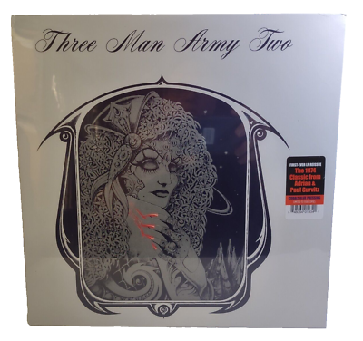#ad Three Man Army Two Vinyl LP Record Album Sealed Limited Ed Cobalt Blue Hard Rock