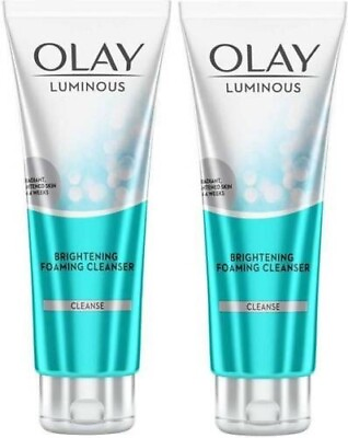 #ad OLAY Radiance Whitening Fairness Brightening Foaming Cleanser 100*2 200 GM