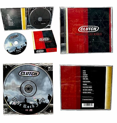 #ad Pitchfork amp; Lost Needles by Clutch CD Jul 2005 Megaforce amp; Pure Rock Fury CD
