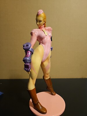 #ad KAIYODO Street Fighter ZERO 3 Cammy Pink ver. 1 6 Scale PVC Figure Missing hair