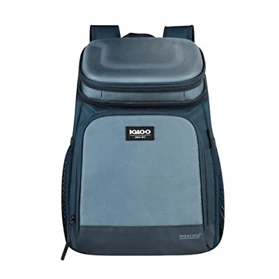 #ad Igloo 18 Can Evergreen Blue Backpack