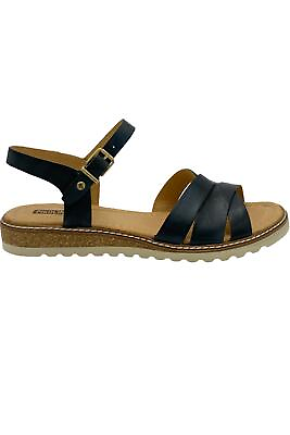 #ad Pikolinos Leather Ankle Strap Sandals Alcudia Ocean