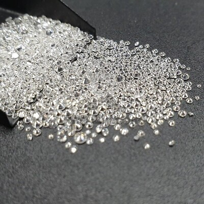 #ad Small Setting Stone 0.50 Ct Natural Diamonds F SI2 Clarity Loose 100 PCS Lots