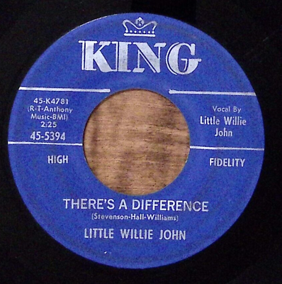 #ad LITTLE WILLIE JOHN SLEEP THERES A DIFFERENCE KING RECORDS VINYL 45 51 85