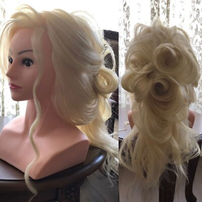 #ad Training Mannequin Head With Shoulders for Practice Hairstyle Hairdresser Doll