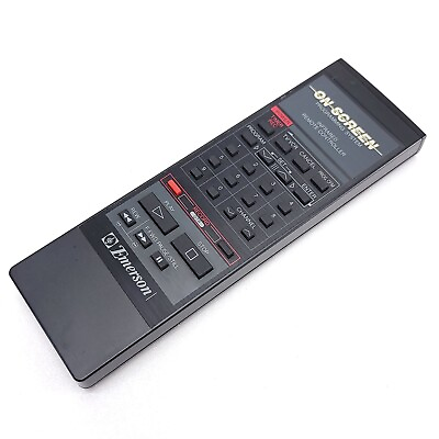#ad Emerson VCR875 Remote Control Genuine OEM VCR TESTED