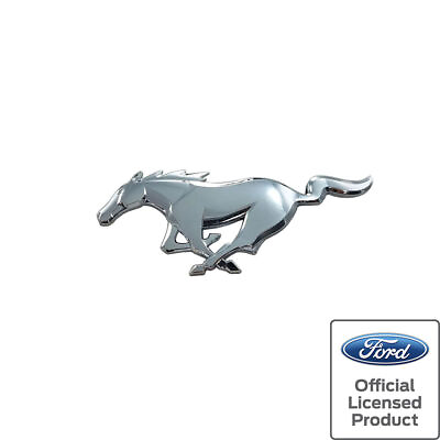 #ad Mustang Pony Front Emblem Chrome Genuine Ford Licensed OEM New 2015 22