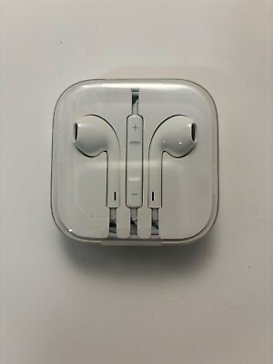 #ad Apple iPhone 45 5S 6 6S Plus Remote amp; Mic Earphones EarPods 3.5mm NEW