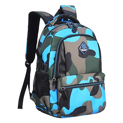 #ad Camo Boys Backpacks for School Elementary Camouflage School Bags Backpacks fo...