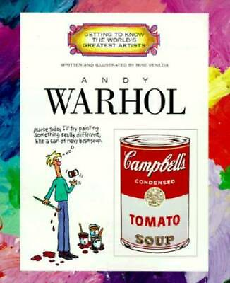 #ad Andy Warhol Getting to Know the World#x27;s Greatest Artists Paperback GOOD