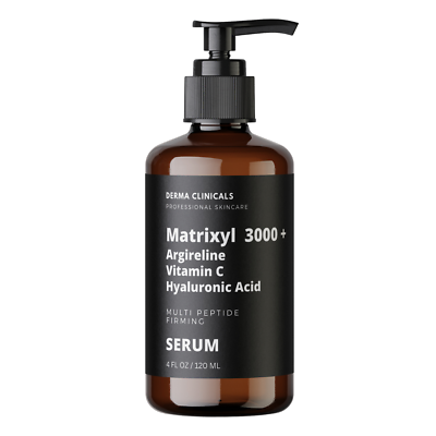 #ad Matrixyl 3000 Argireline Vitamin C Hyaluronic Acid Peptide Wrinkle SERUM 4oz