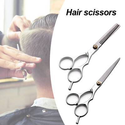 #ad Professional Hairdressing Scissors Barber Salon Hair Cutting Razor Sharp blades