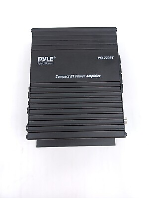 #ad Pyle PFA220BT Bluetooth Mini Blue Series Compact Class T Amplifier 120W USB