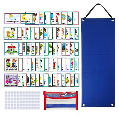 #ad Kids Visual Schedule Visual Planner Home Chore Chart for Classroom School
