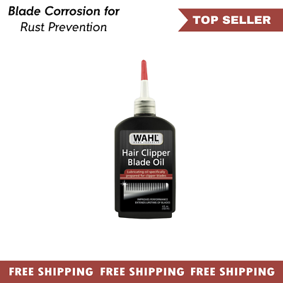 #ad Premium Hair Clipper Blade Lubricating Oil Trimmer amp; Blade 4 oz Rust Prevention
