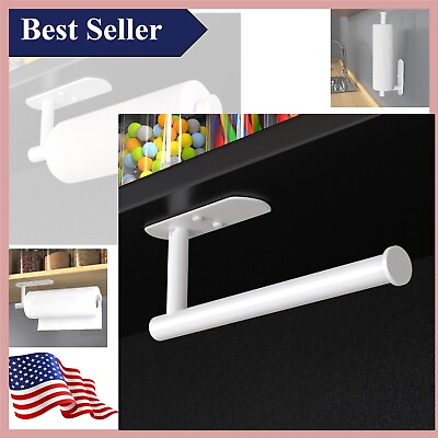 #ad Stainless Steel Self Adhesive Paper Towel Holder for Modern Kitchen and Bathroom