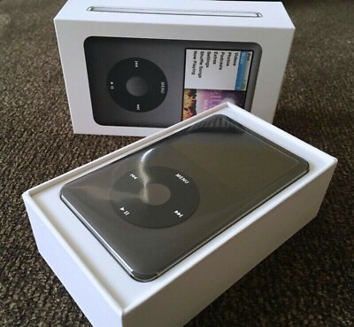 #ad New Apple iPod Classic 7th Generation Black Space Grey 160GB Lastest Model Seal