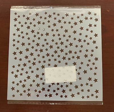 #ad Stencil Starry Sky Clippings Border Template Template Card Scrapbook Tool Craft