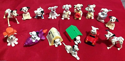 #ad Dog Action Figure Disney 101102 Dalmatians Random Qty 16