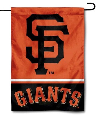#ad MLB San Francisco Giants Garden Flag Double Sided Giants Premium Yard Flag.