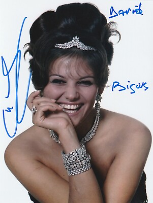 #ad CLAUDIA CARDINALE : Signed Célébrity Autograph Original Authentic Photo.