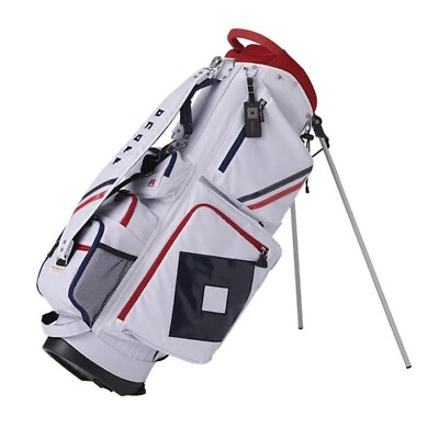 #ad ONOFF x Patrick Collab Golf M Series Stand Caddie Bag PB0219 Unisex 9x47in White