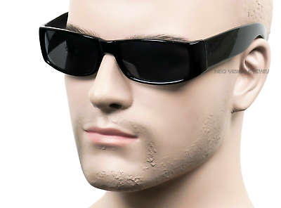 #ad Gangster Lowrider OG LOC Style Sunglasses Cholo Super Dark Black 558SD