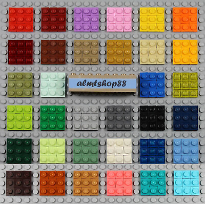 #ad LEGO 1x1 Plates Square PICK YOUR COLORS 3024 Flat Mosaic Blocks Bulk Lot