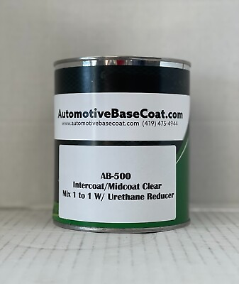 #ad Automotive Basecoat Color Blender Intercoat Clear Quart AB 500