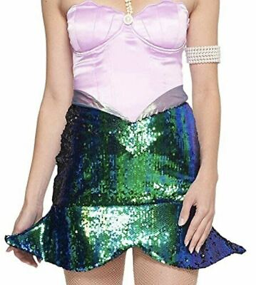 #ad NWT Women’s Melonhopper Sea Queen Mermaid Costume Under The Sea Green Size XS