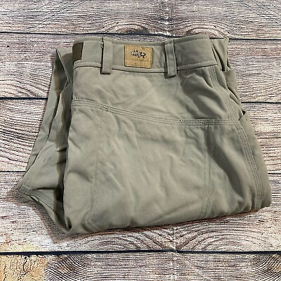 #ad Outdoor Research Men’s Large Hiking Pants Nylon Khaki Outdoor