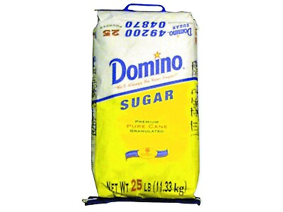 #ad Bulk Sweetners Sugar Premium Pure Cane Granulated 25 Lb.25