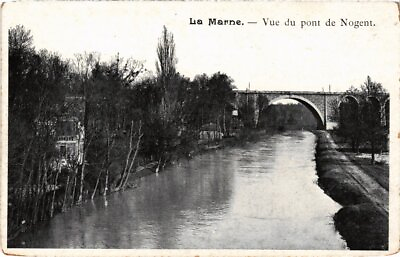 #ad CPA Nogent s Marne Vue du pont FRANCE 1339899