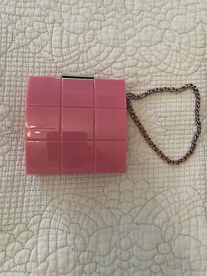 #ad Chanel Pink Minaudiere Clutch Bag 1999. Rare Hard To Find. Excellent Condition.