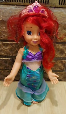 #ad Disney Little Mermaid Princess Talks and Lights Up Wish With Me Little Ariel