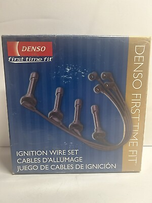 #ad NEW Spark Plug Wire Set 7mm DENSO 671 8063