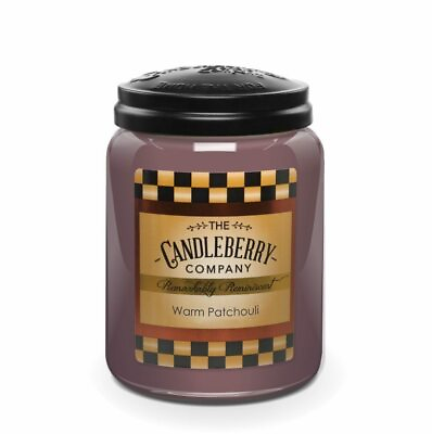 #ad Candleberry Candles Warm Patchouli Relaxing Aromatherapy Candles Hand