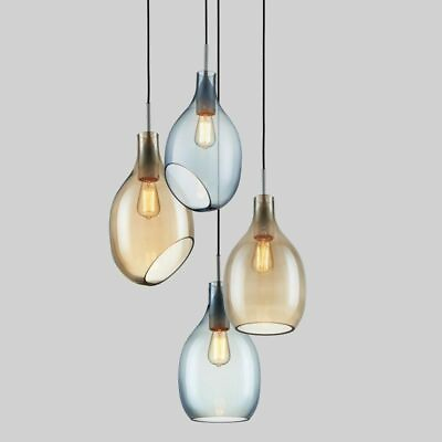 #ad Glass Pendant Lights Lamps Minimalist LED Lighting For Bar Dining Room Luminaire