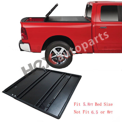 #ad New Tonneau Cover Soft Tri Fold for Ram Crew Cab Pickup Truck 5.8ft Short Bed