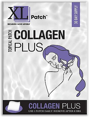 #ad Collagen patch by XL patch Healthy Skin Hair and Nails 30 Day Supply