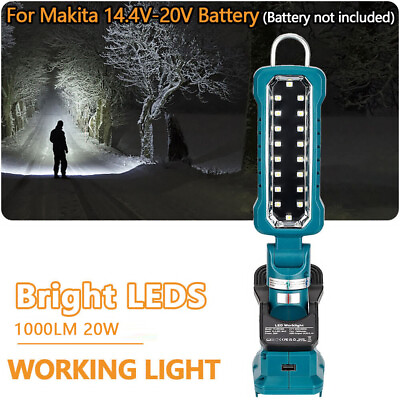 #ad for Makita Light Cordless LED Work Light 20W 1000LM Jobsite Light for Makita 18V