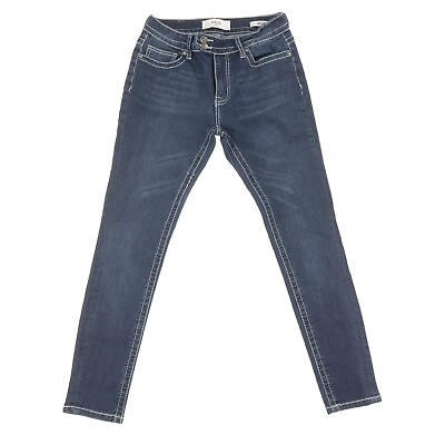 #ad VIGOSS Skinny Blue Jeans Womens 4
