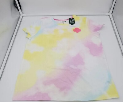 #ad Girl Scouts Daisy T Shirt Girls Medium 10 12 Tie Dye New