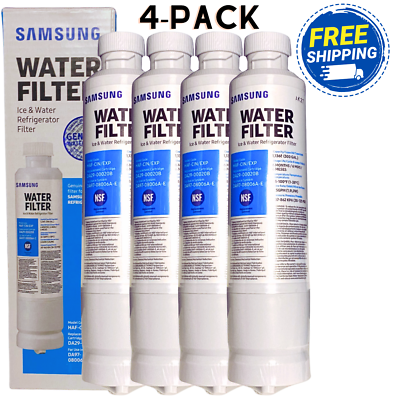 #ad 4 Pack DA29 00020B Samsung HAF CIN EXP Refrigerator Water Filter Replacement New
