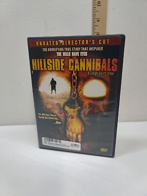 #ad Hillside Cannibals DVD Unrated Directors Cut Combined Shipping
