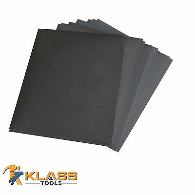 #ad 9 in. x 11 in. Premium Wet amp; Dry Sandpaper Sanding Sheets Grit: 80 to 2000